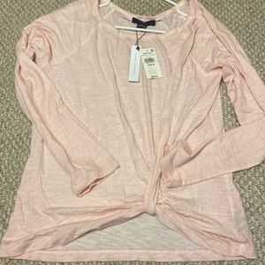 New with tags. Sanctuary long sleeve, color is a light pink.